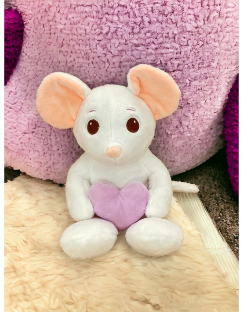 PELUCHE RATITA AMOROSA PEQUEÑA