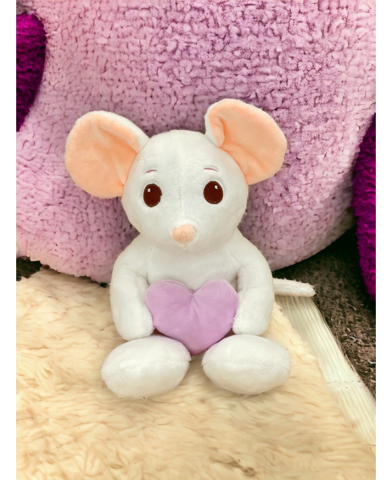 PELUCHE RATITA AMOROSA PEQUEÑA